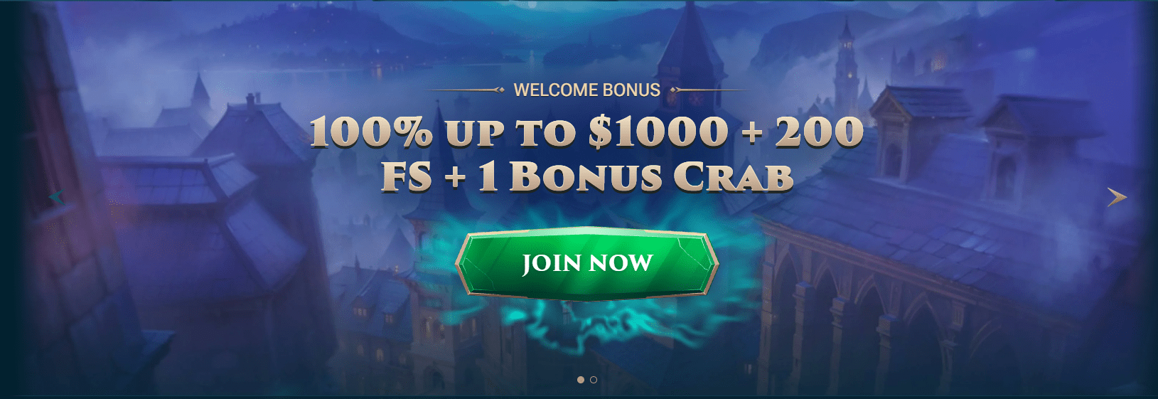 Welcome bonus in Slotuna Casino 